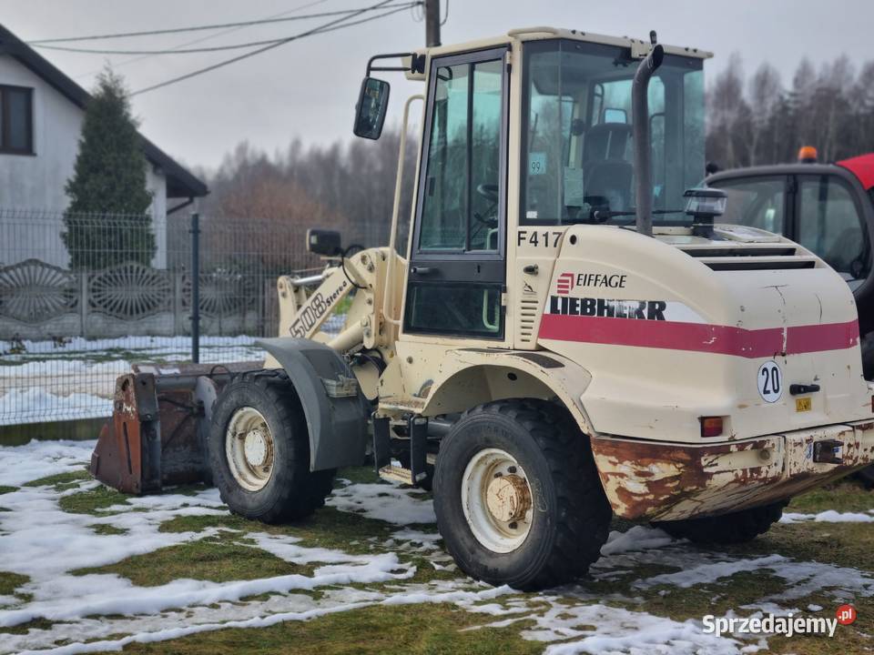 Ładowarka kołowa liebherr 508 stereo 2006 Malanów