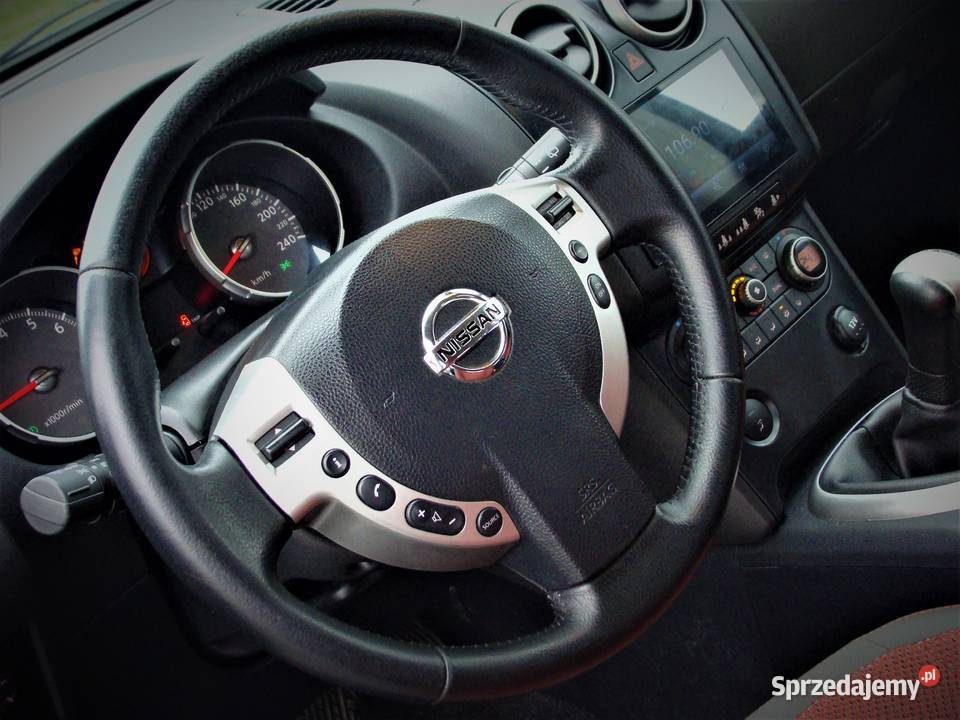 Nissan Qashqai 16 114 benzyna sprowadzony chrom elektrochrom. lusterko wst.