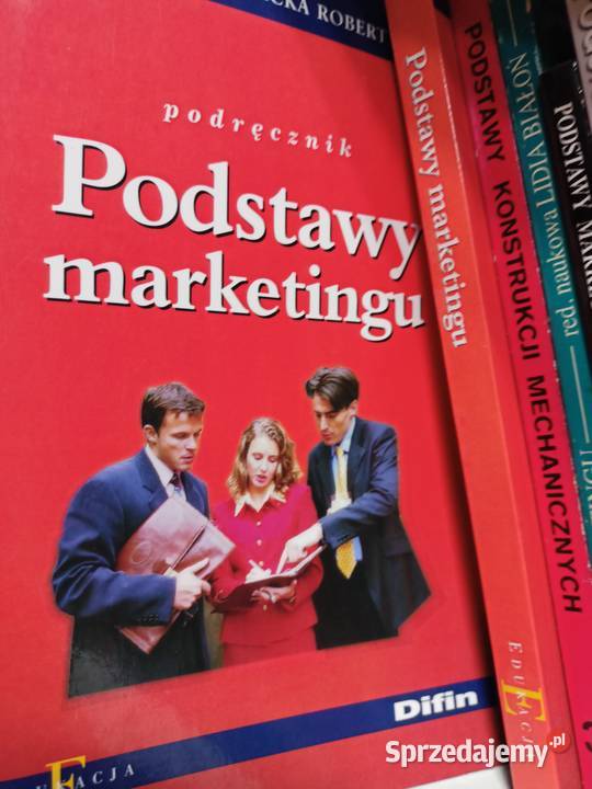 Podstawy marketingu książki branżowe Difin podręczniki Praga