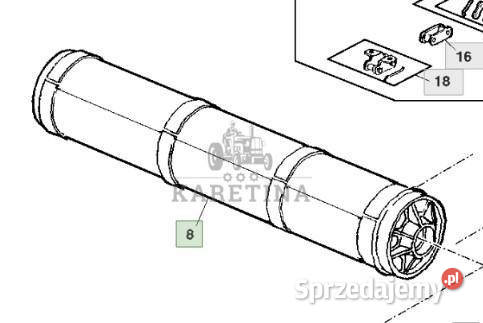 John Deere 9780CTS 9780 CTS Bęben Podajnika Jastrzębniki