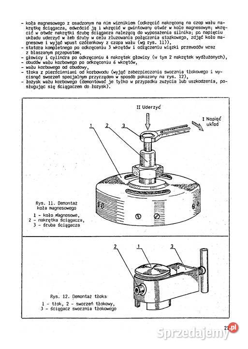 Dezamet silnik typ 171 instrukcja i katalog miękka Stalowa Wola