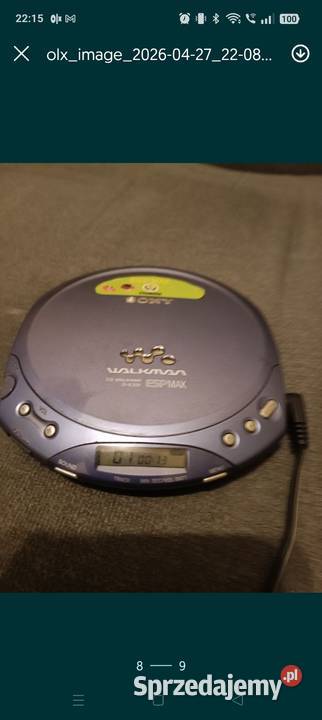 Walkman Sony na cd wielkopolskie Poznań sprzedam