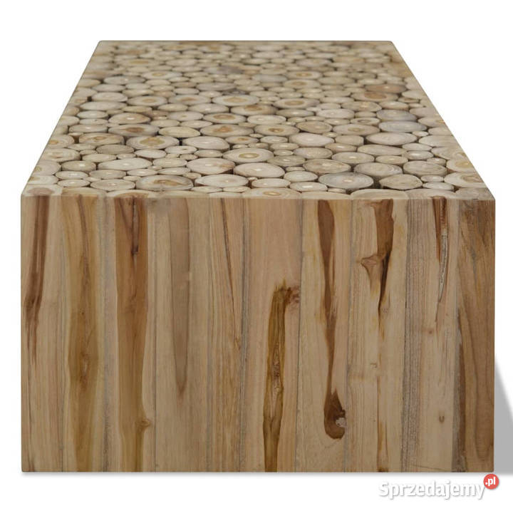 Stolik kawowy z drewna tekowego 90 x 50 x 30 Warszawa