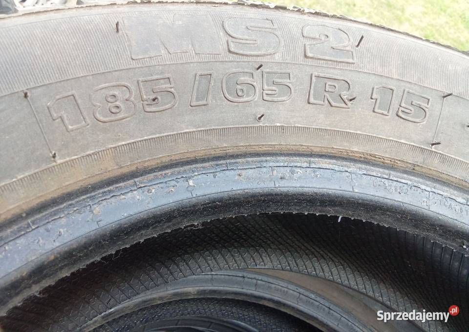 4x OPONY ZIMOWE MS 185x65x15 2022 r i 2024 r