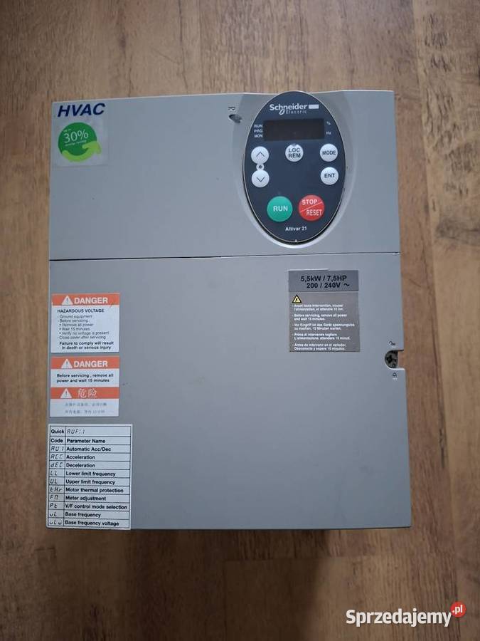 Falownik 55 kw Schneider Pozostałe śląskie