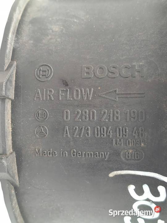 PRZEPŁYWOMIERZ Mercedes Benz Klasa C E CLC 25 V6 Przepływomierze Chełm