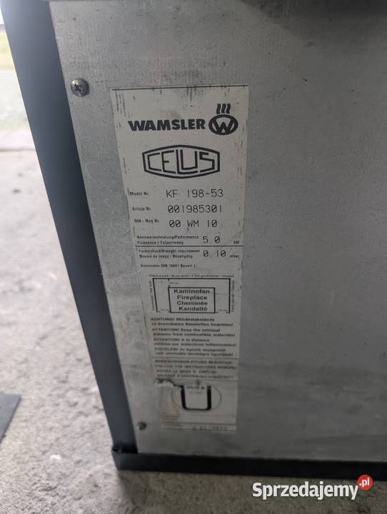 Piec grzewczy na drewno koza