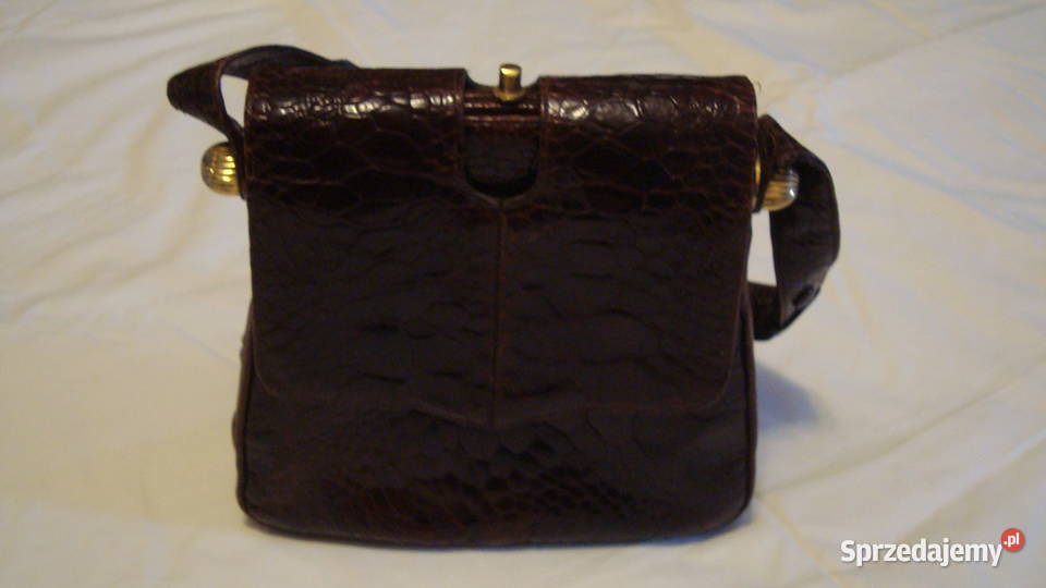 Torebka damska z naturalnej skóry piękna Dla kobiet Warszawa sprzedam