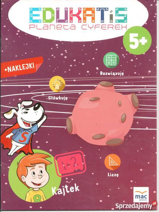 Edukatis. Planeta cyferek 5+