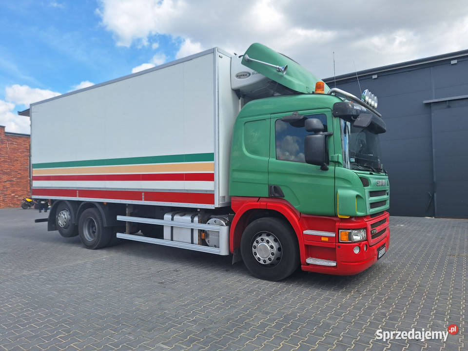 Samochód ciężarowy chłodnia UDT Scania P380
