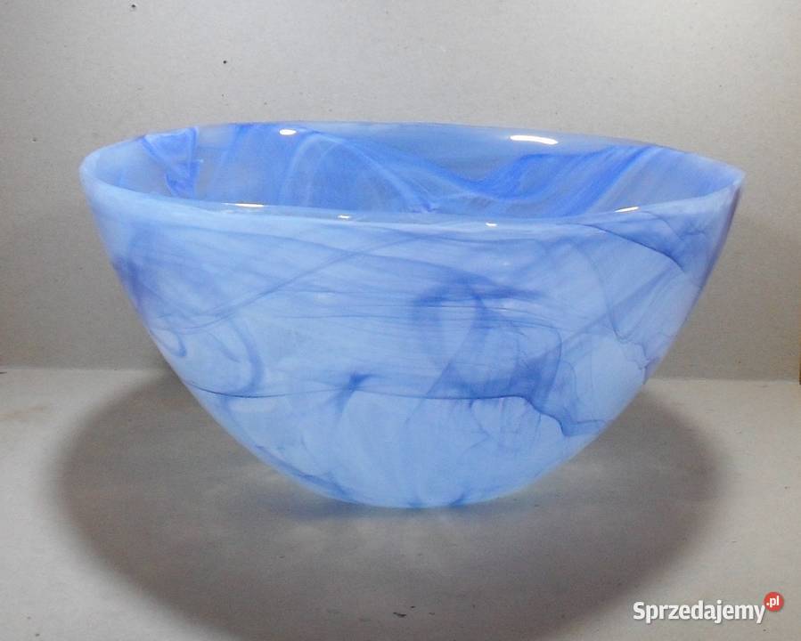 Kosta Boda Duża Misa Szkło Barwione Porcelana i szkło Warszawa