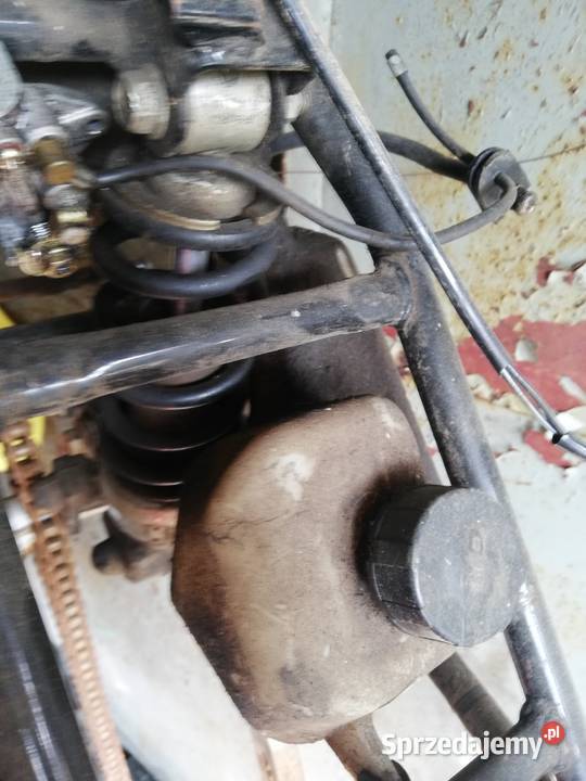 Suzuki JR 80 zbiornik oleju korek wlewu Sieciechów