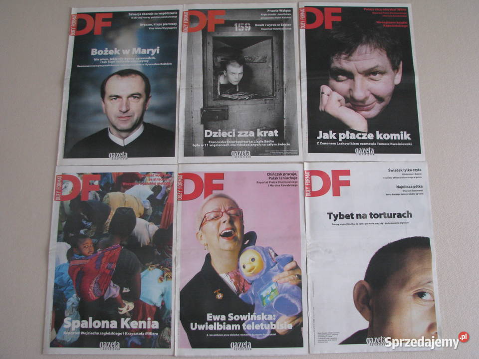 DF Duży Format tygodnik Gazety Wyborczej z roku