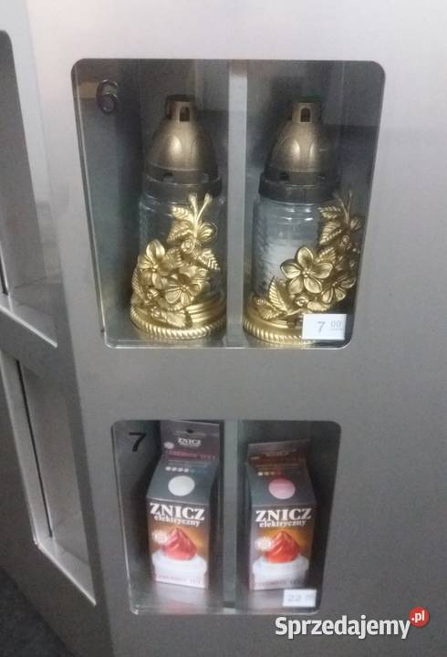 Zniczomat TD7 do zniczy i wkładów z płatnością