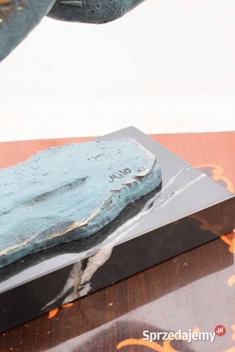 Łgarska Kobieta Figura Rzeźba z Brązu Brąz Kraków