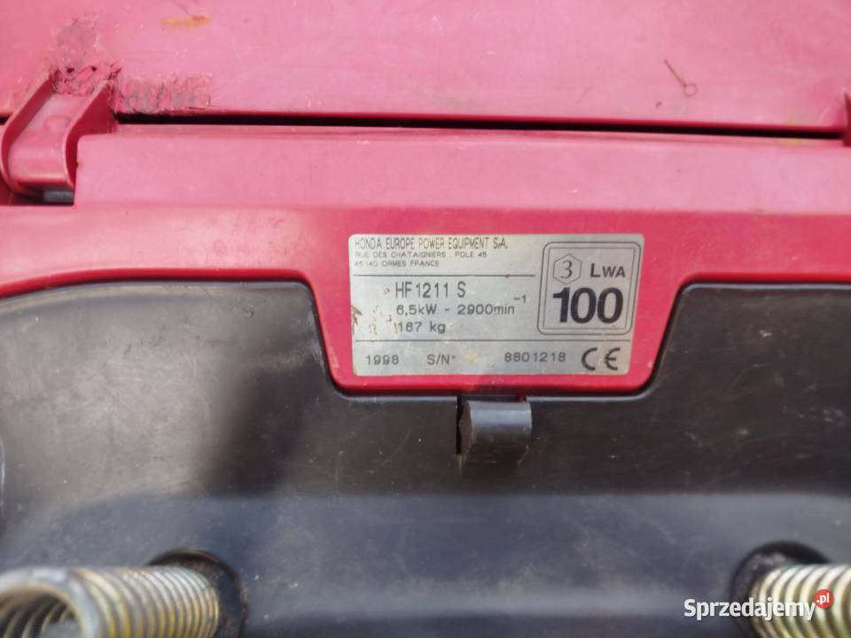Traktorek Kosiarka Rider Honda HF 1211 S Silnik Kętrzyn sprzedam