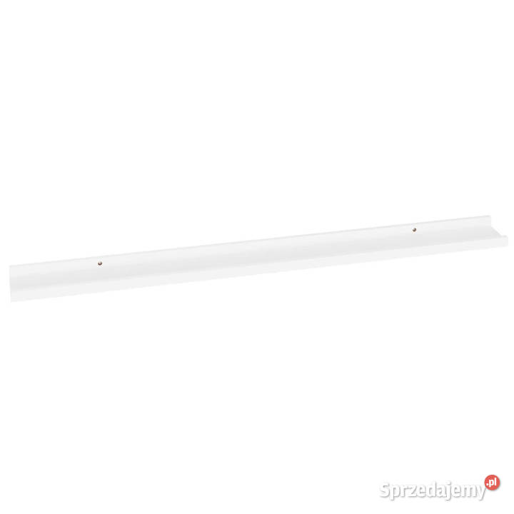 Półki ścienne 2 białe 100x9x3 WM326658 Warszawa