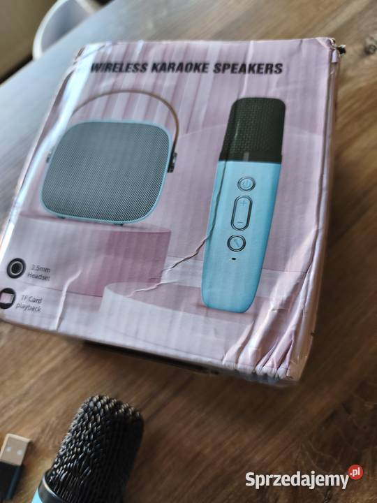 nowy przenośny głośnik z mikrofonem karaoke ma Sandomierz
