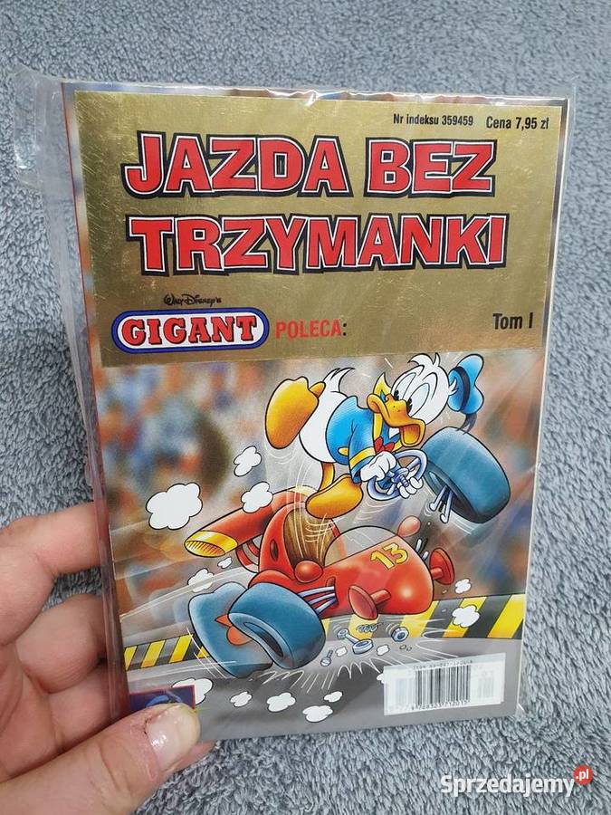 Gigant Poleca zestaw 4 komiksów 2001 stan pomorskie Gdynia