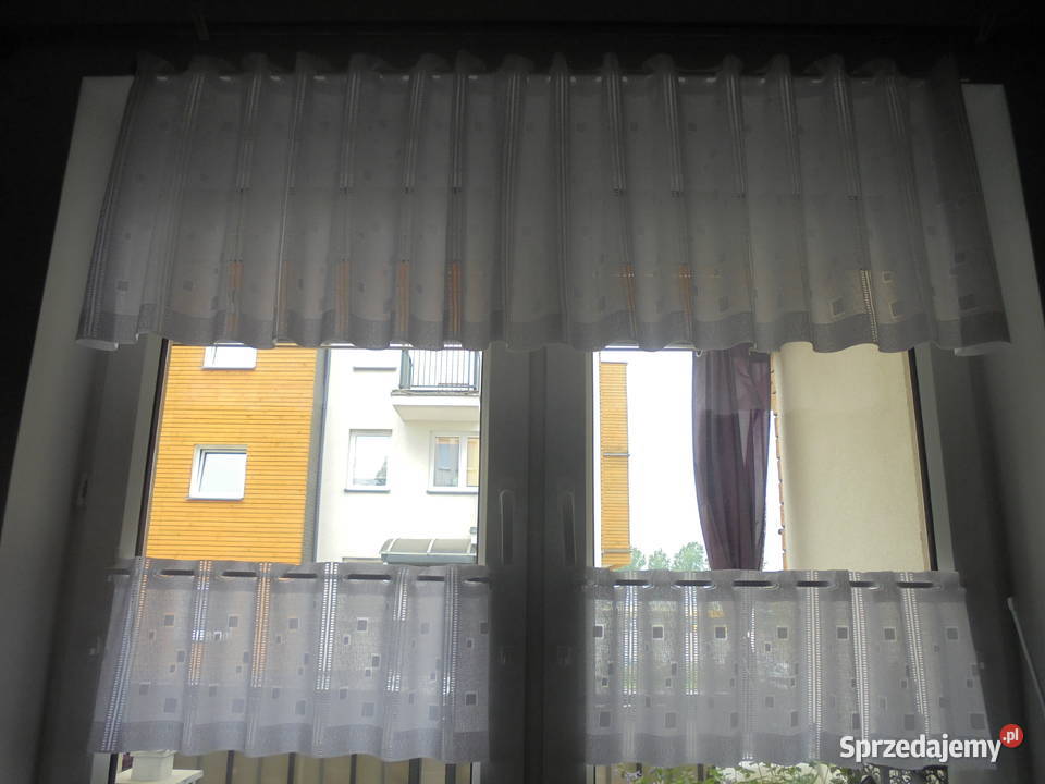 komplet na okno z żakardu góra 26051 dół 2x10030 Włocławek