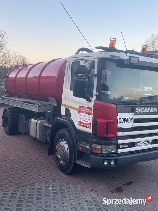 Scania P94 Asenizacyjny Specjalny 9000kg