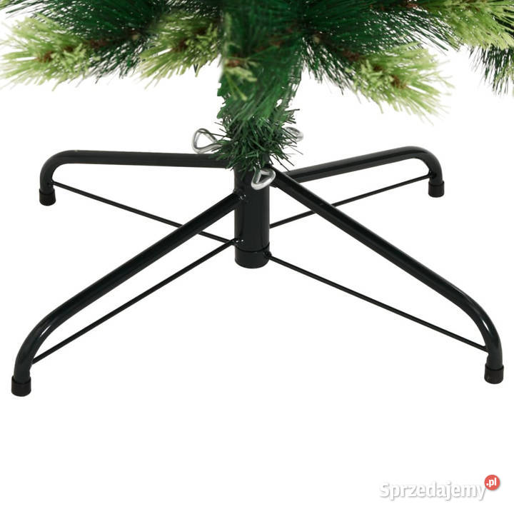 Sztuczna choinka zawiasowa ze stojakiem 240 Warszawa