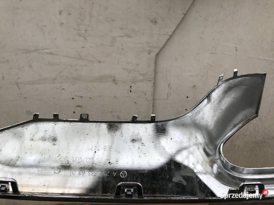 Mercedes GLC W253 dolny chrom dyfuzor