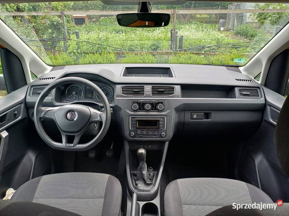 VW Caddy MAXI 20 TDICR 102 2019r klimatyzacja 2000cm3 Caddy Lubin