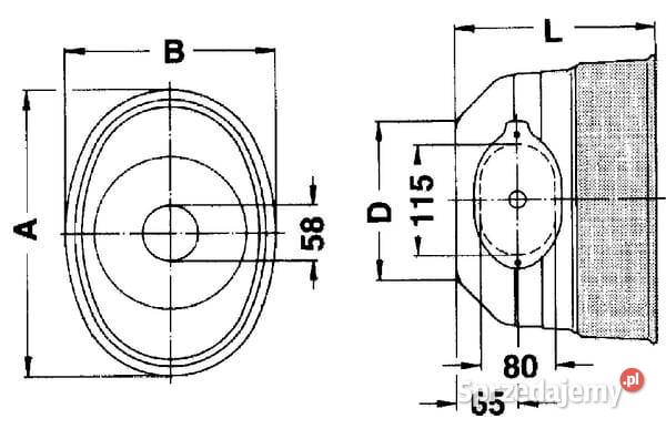 Kołpak ochronny z mankietem Walterscheid D165 mm Kamionna
