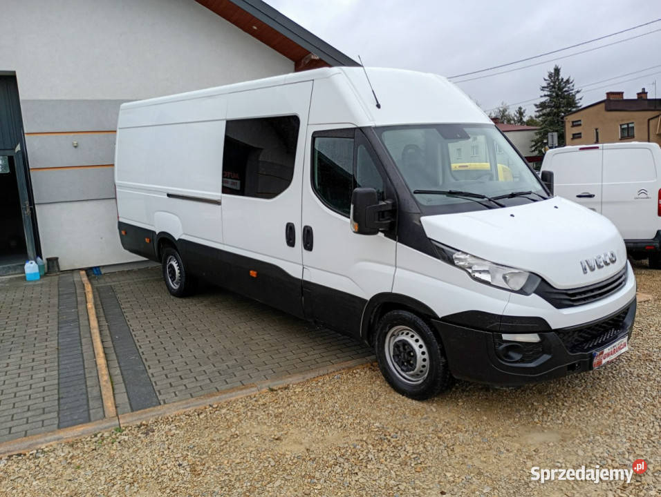 Iveco Daily 35S16 V brygadówka doka 7osób maxi 289000km Iveco śląskie Chełm Śląski
