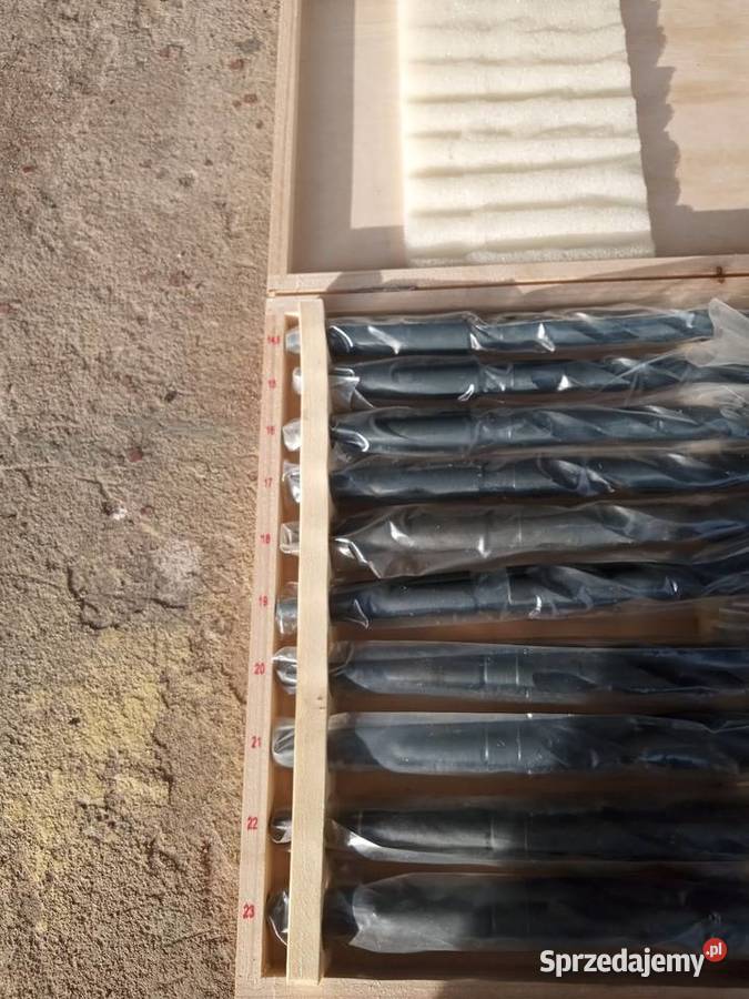 Wiertła stożkowe komplet lubelskie Lubartów