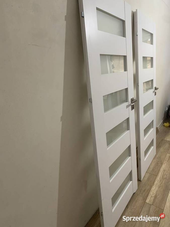 2x Drzwi wewnętrzne DRE SCALA 90 lewe KLAMKI 205cm Białystok