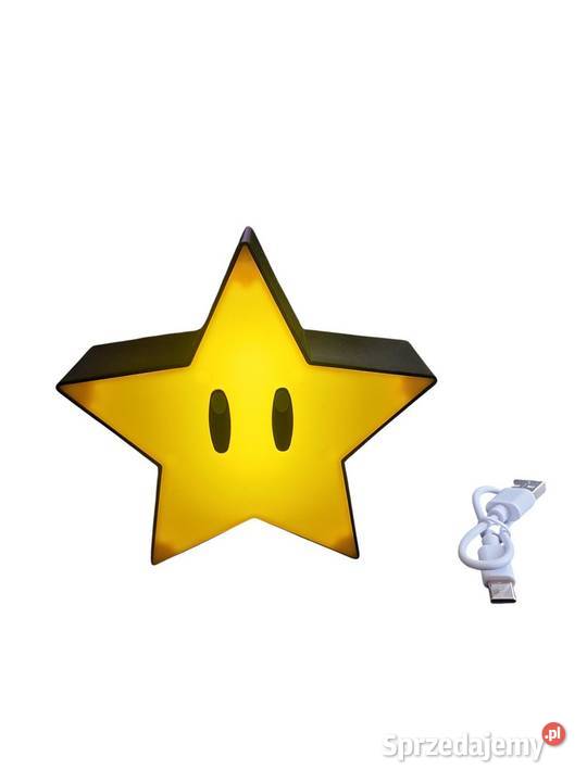Lampka gwiazdka Super Mario Kraków