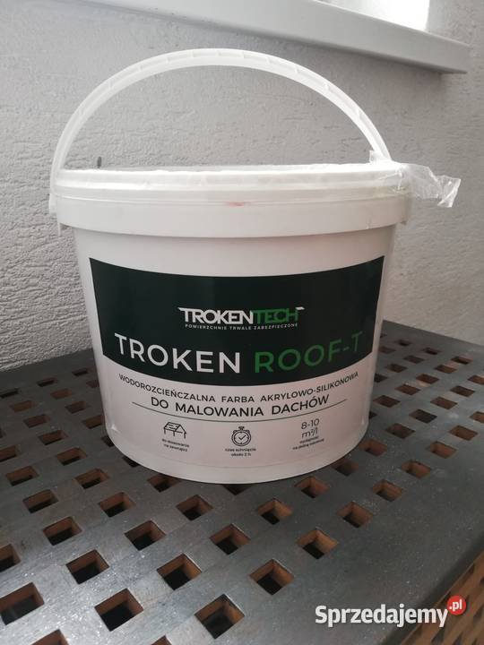 Okazja Farba do dachów ceramicznych Trocken Pokrycia dachowe Gliwice