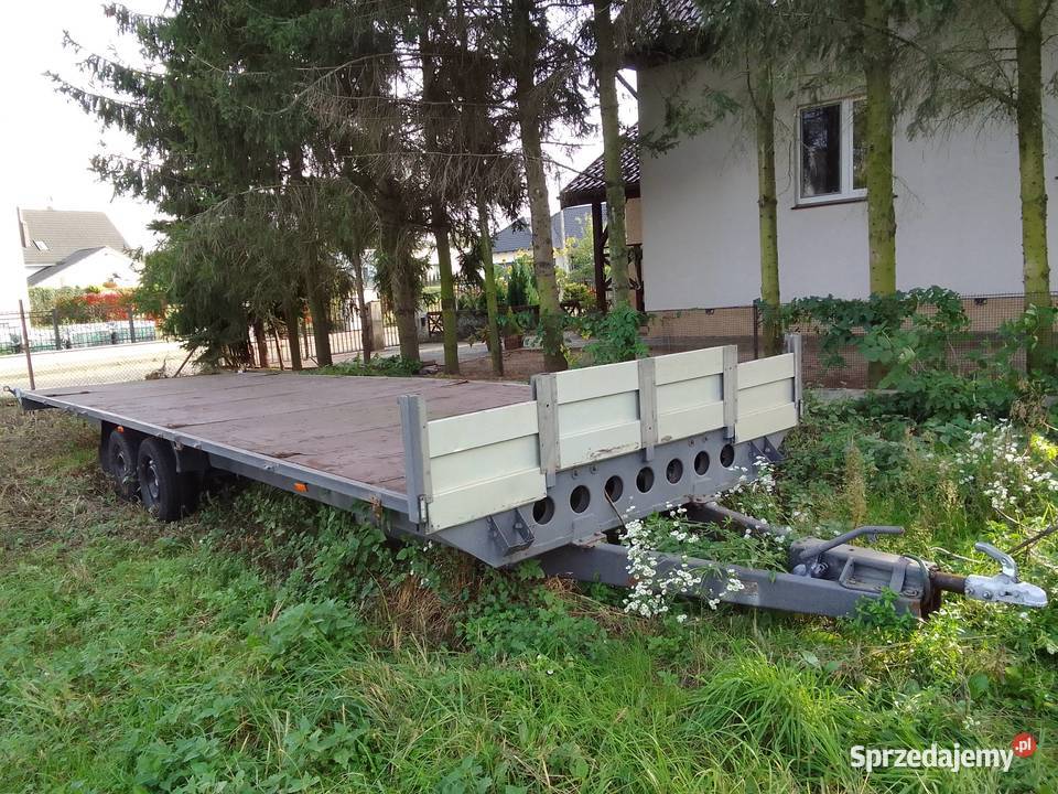 przyczepa podłodziowa laweta dwie osie Gniezno