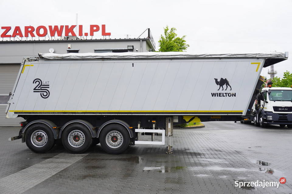 Wielton NW3 waga 62 t poj 38m3 elek dach Teflon