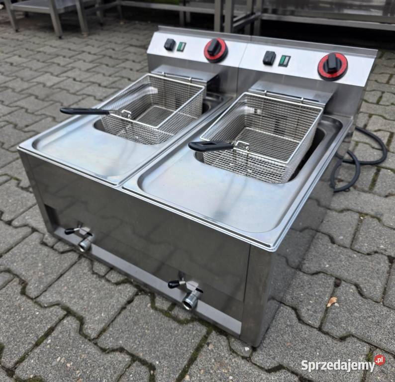 Frytownica Elektryczna 2 x 8 Litry REDFOX M918 N Gastronomia wielkopolskie Nowe Skalmierzyce