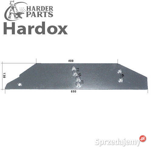 Płoza długa HARDOX 279114P części do pługa KUHN Suwałki