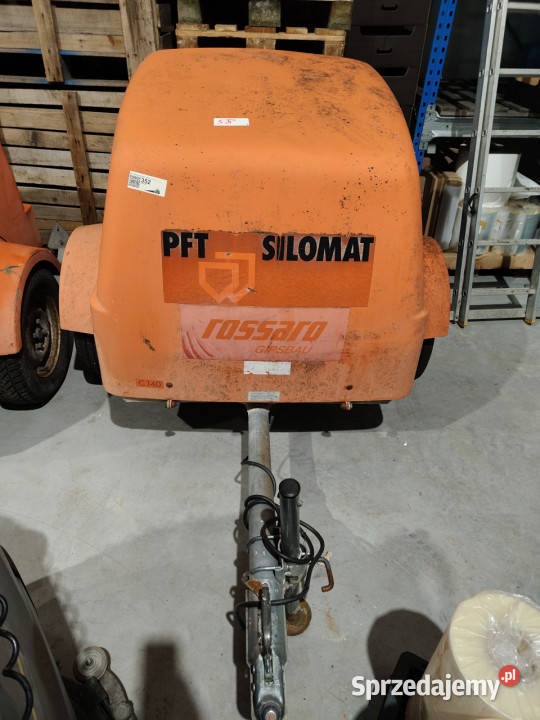 Pompa do transportu zapraw tynków PFT SILOMAT Szpitary
