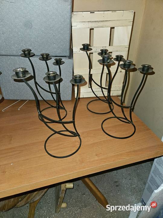 Świeczniki stołowe 6 Krotoszyn