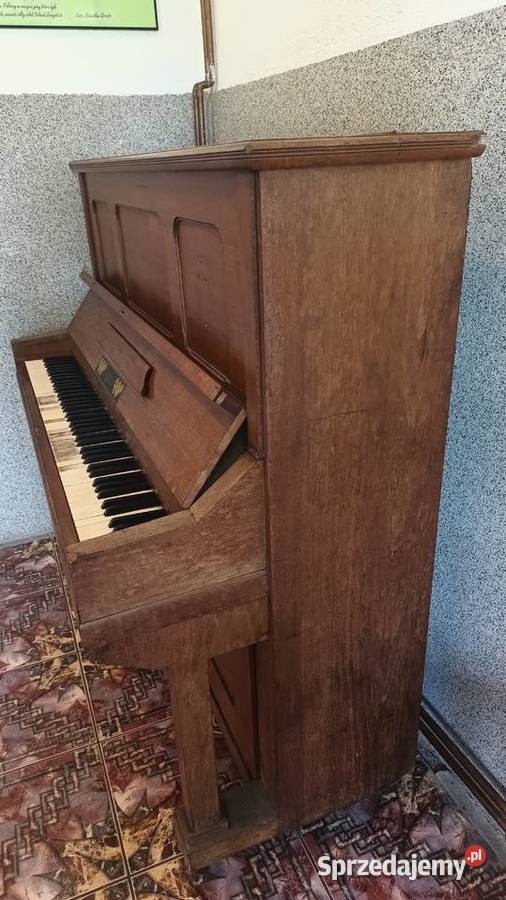 Stare pianino Th Cieplik Beuthen L Schmidt do śląskie Sławków