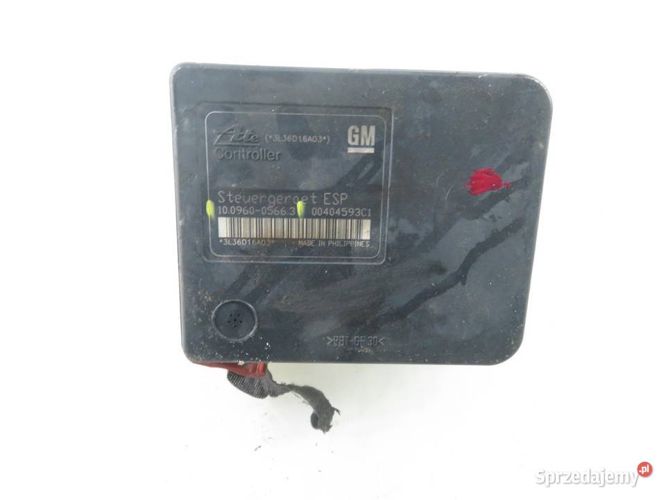 POMPA ABS OPEL ZAFIRA B 13237705BG 10096005663 Układ ABS i ESP małopolskie