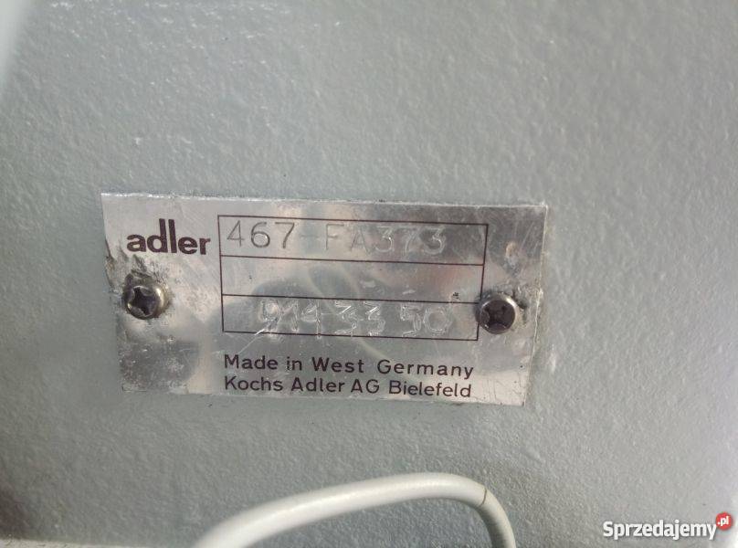 Stębnówka Durkopp Adler 467 Full Automat Pfaff Produkcja dolnośląskie Wałbrzych