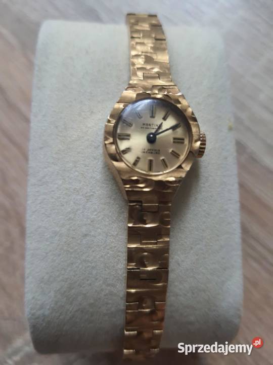 Damski zegarek Montine Swiss Made 17 jevels Łódź sprzedam