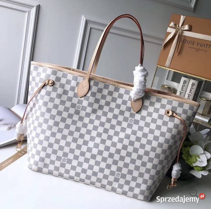 Torebka Louis Vuitton Neverfull GM Damier Azur Torby i torebki Rzeszów