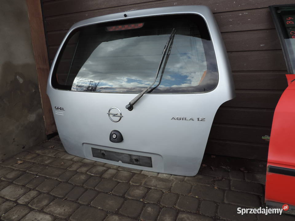 OPEL AGILA KLAPA BAGAŻNIKA TYŁ Y157 małopolskie Nowy Sącz