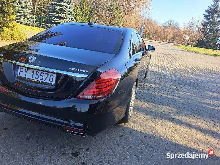Mercedes S KLASA 550 AMG LONG 55 benzyna 466 54000km Poznań