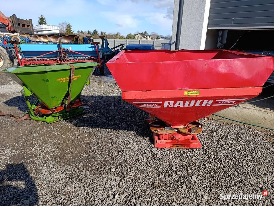 Rozsiewacz rauch sadowniczy amazone Rozsiewacze nawozów Rawica Stara
