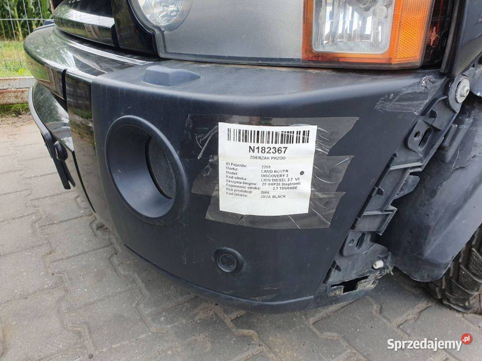 ZDERZAK PRZÓD LAND ROVER DISCOVERY 3 JAVA BLACK Lipno