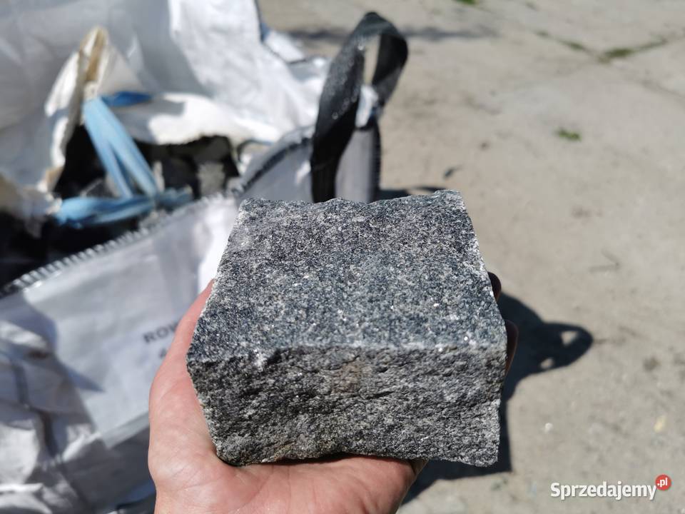 Kostka Brukowa Granitowa Czarna na podjazdy Marki sprzedam